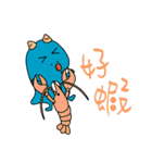 Angle blue dragon(I)（個別スタンプ：28）