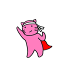 SuperPinkCat（個別スタンプ：2）