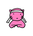 SuperPinkCat（個別スタンプ：5）