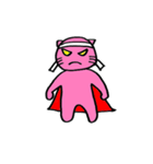 SuperPinkCat（個別スタンプ：8）