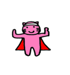 SuperPinkCat（個別スタンプ：24）