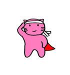 SuperPinkCat（個別スタンプ：32）