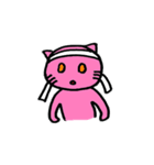 SuperPinkCat（個別スタンプ：34）