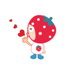 Lovely Strawberry Girl（個別スタンプ：8）
