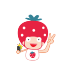 Lovely Strawberry Girl（個別スタンプ：14）