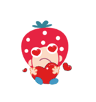 Lovely Strawberry Girl（個別スタンプ：27）