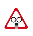 life Traffic sign man（個別スタンプ：13）