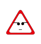 life Traffic sign man（個別スタンプ：37）