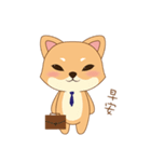 Shiba＆deer daily life（個別スタンプ：28）