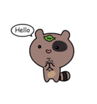 what's a raccoon（個別スタンプ：2）