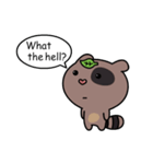 what's a raccoon（個別スタンプ：8）