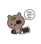 what's a raccoon（個別スタンプ：29）