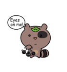 what's a raccoon（個別スタンプ：32）