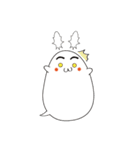 ふきだしのうさぎ（個別スタンプ：22）