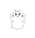 ふきだしのうさぎ（個別スタンプ：26）