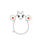 ふきだしのうさぎ（個別スタンプ：27）