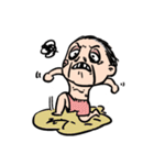 Grandpa is very over（個別スタンプ：16）