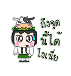 Hello my name is Tanaka. ^_^（個別スタンプ：38）