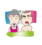 Grandpa ＆ Grandma（個別スタンプ：35）