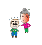 Grandpa ＆ Grandma（個別スタンプ：38）