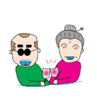 Grandpa ＆ Grandma（個別スタンプ：39）