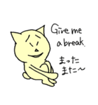 ホソミィと細見家の人々 vol.2 (英＆日本語)（個別スタンプ：2）