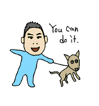 ホソミィと細見家の人々 vol.2 (英＆日本語)（個別スタンプ：34）
