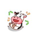 Momo Cow : Animated（個別スタンプ：4）