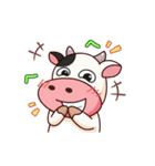 Momo Cow : Animated（個別スタンプ：8）