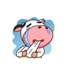 Momo Cow : Animated（個別スタンプ：9）