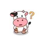 Momo Cow : Animated（個別スタンプ：21）