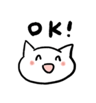 微笑んだ猫（個別スタンプ：2）