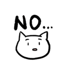 微笑んだ猫（個別スタンプ：3）