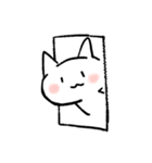 微笑んだ猫（個別スタンプ：5）