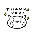 微笑んだ猫（個別スタンプ：15）