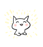 微笑んだ猫（個別スタンプ：35）