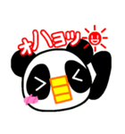 白黒の子。（顔文字編）（個別スタンプ：38）