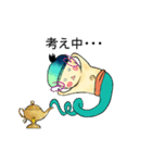 じーにーちゃんとへびくん（個別スタンプ：36）