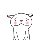 ハート鼻の白やぎさん（個別スタンプ：10）
