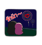 ムーちゃん - かわいいピンクなブタちゃん（個別スタンプ：21）