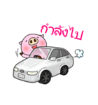 ムーちゃん - かわいいピンクなブタちゃん（個別スタンプ：28）