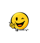ニコちゃんスマイリー（個別スタンプ：1）
