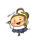 むにむにほっぺ（個別スタンプ：1）