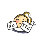 むにむにほっぺ（個別スタンプ：9）