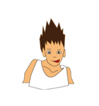 Vest Boy（個別スタンプ：19）