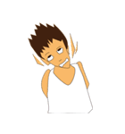 Vest Boy（個別スタンプ：30）