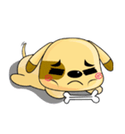 A Cute Dog - Relaxing（個別スタンプ：5）