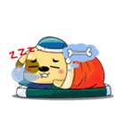 A Cute Dog - Relaxing（個別スタンプ：31）