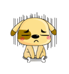 A Cute Dog - Relaxing（個別スタンプ：38）