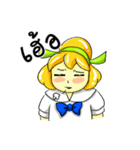 Puffy Palmy School Girl（個別スタンプ：20）